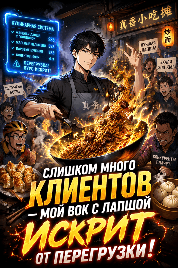 Слишком много клиентов — мой вок с лапшой искрит от перегрузки!