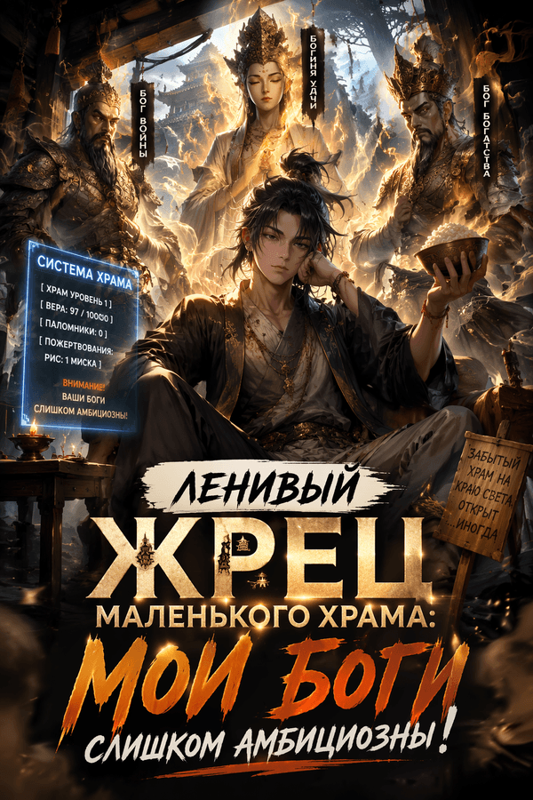 Ленивый жрец маленького храма: Мои боги слишком амбициозны!
