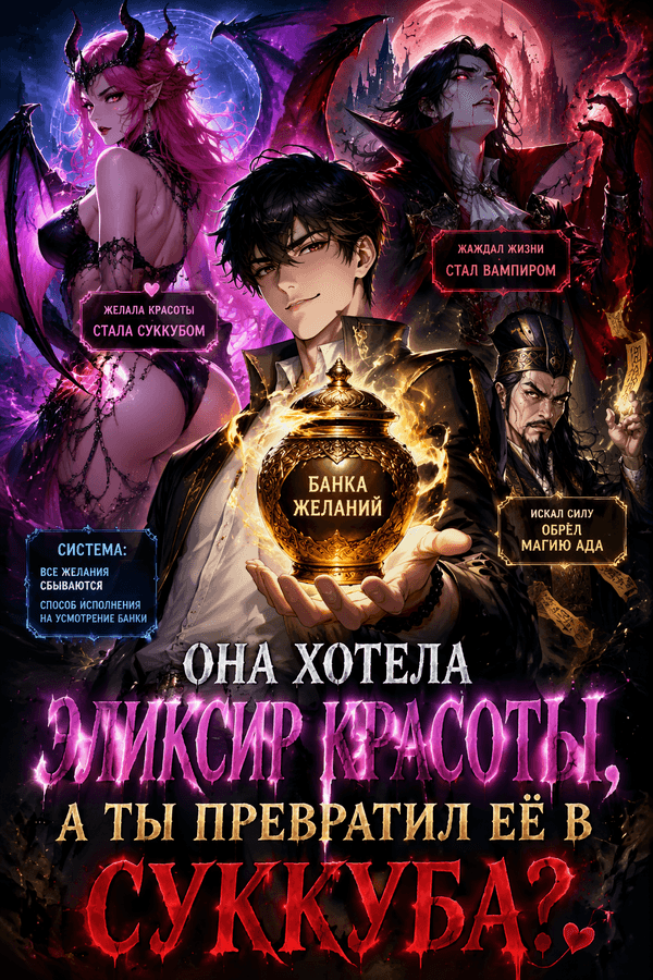 Она хотела эликсир красоты, а ты превратил её в суккуба?
