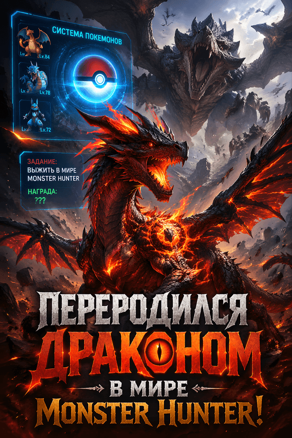 Переродился драконом в мире Monster Hunter!