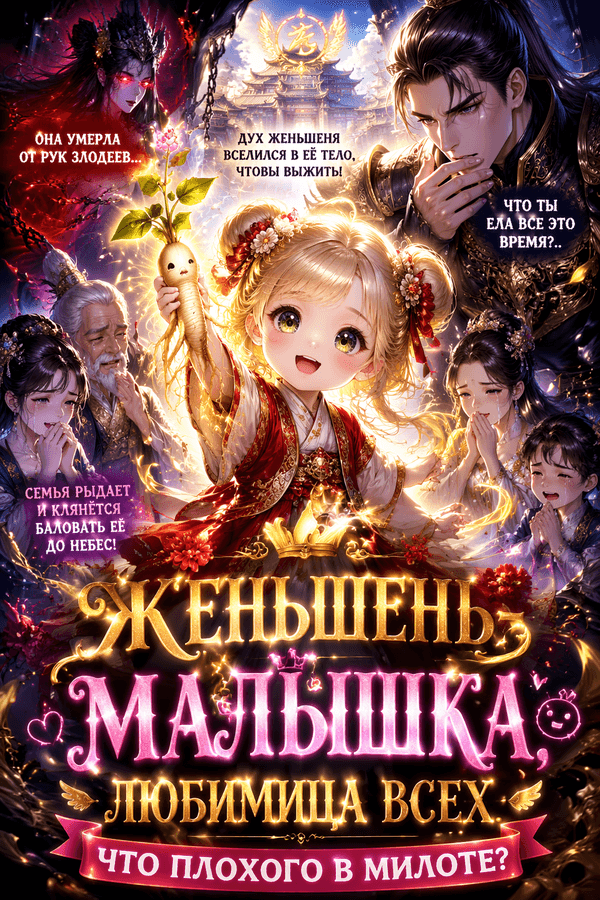 Женьшень-малышка, любимица всех. Что плохого в милоте?