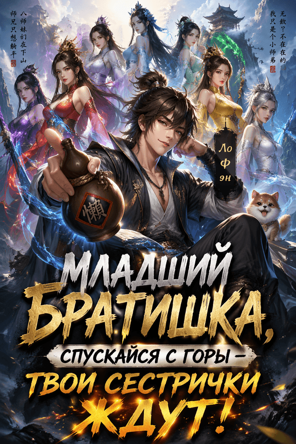 Младший братишка, спускайся с горы — твои сестрички ждут!