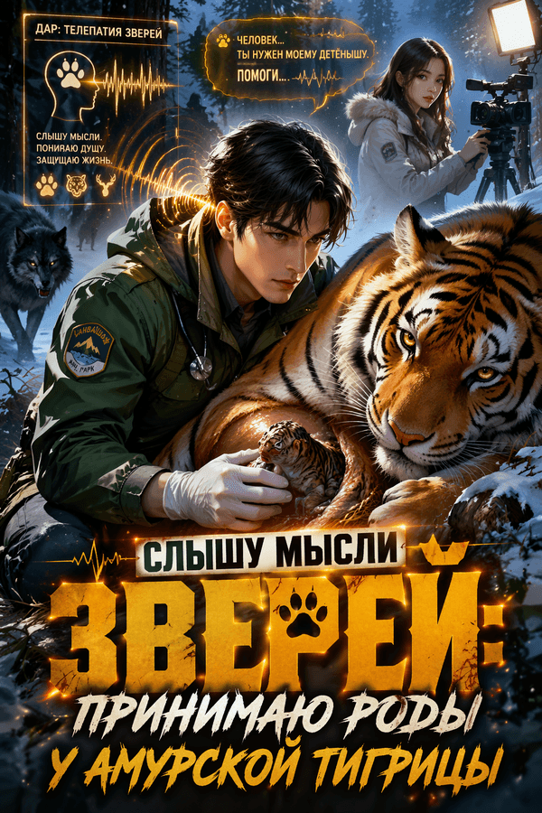 Слышу мысли зверей: принимаю роды у амурской тигрицы