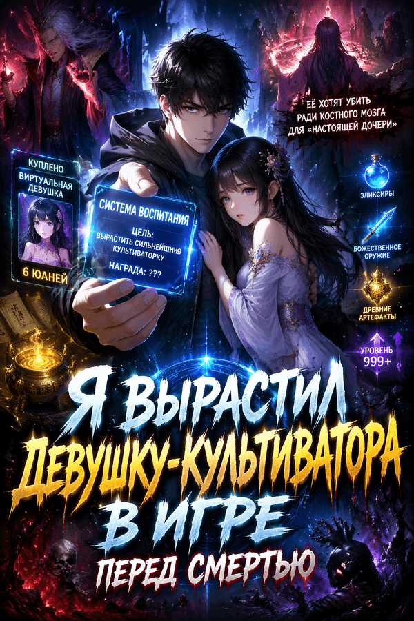 Я вырастил девушку-культиватора в игре перед смертью