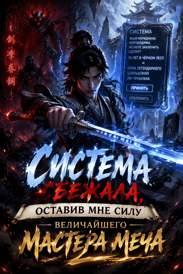 Система сбежала, оставив мне силу величайшего мастера меча