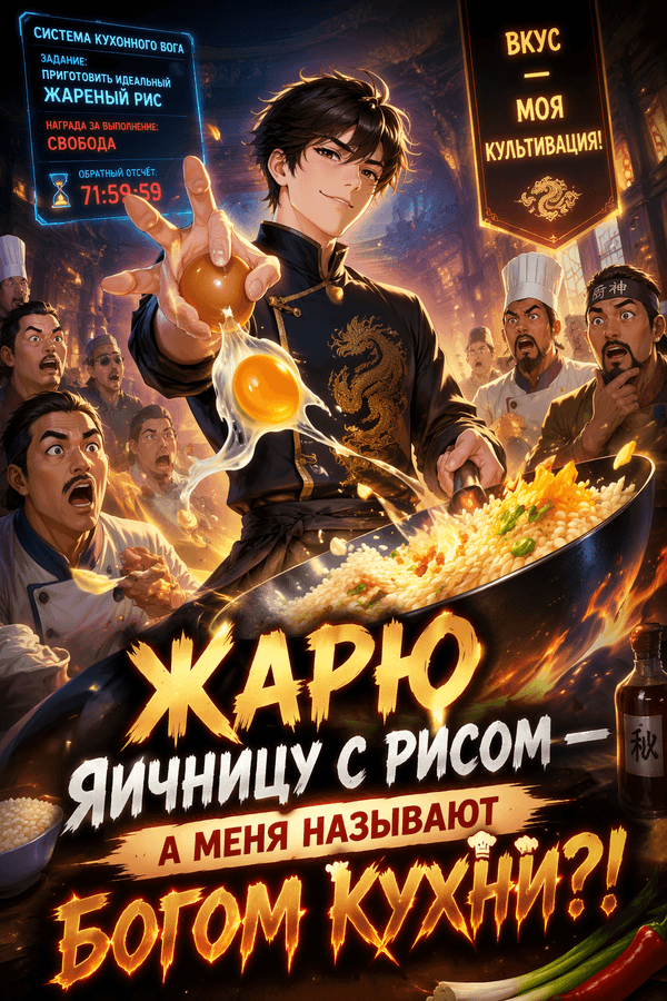 Жарю яичницу с рисом — а меня называют богом кухни?!