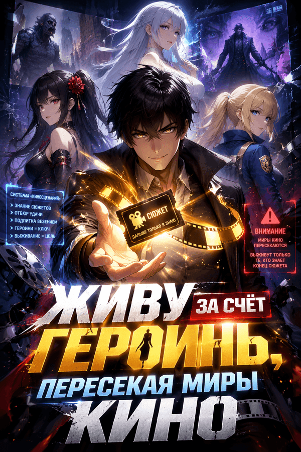 Живу за счёт героинь, пересекая миры кино