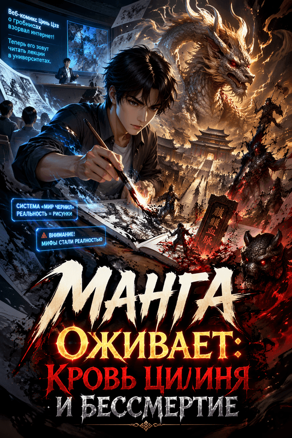Манга оживает: кровь цилиня и бессмертие