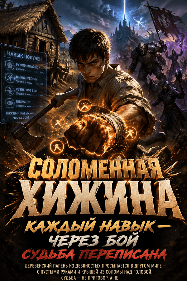 Соломенная хижина: каждый навык — через бой, судьба переписана