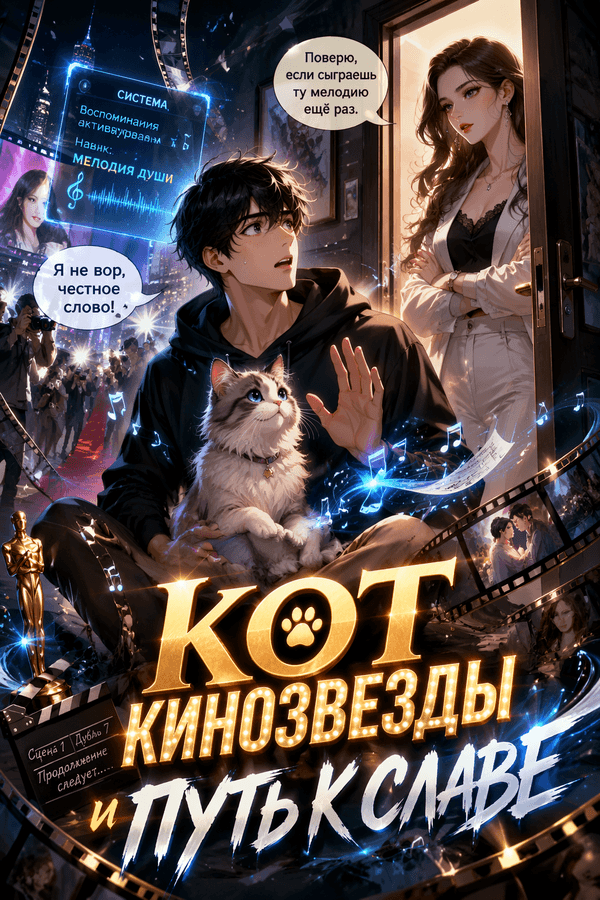 Кот кинозвезды и путь к славе