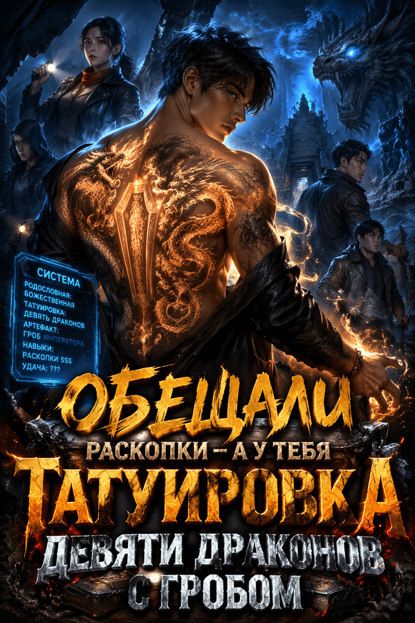 Обещали раскопки — а у тебя татуировка Девяти Драконов с гробом