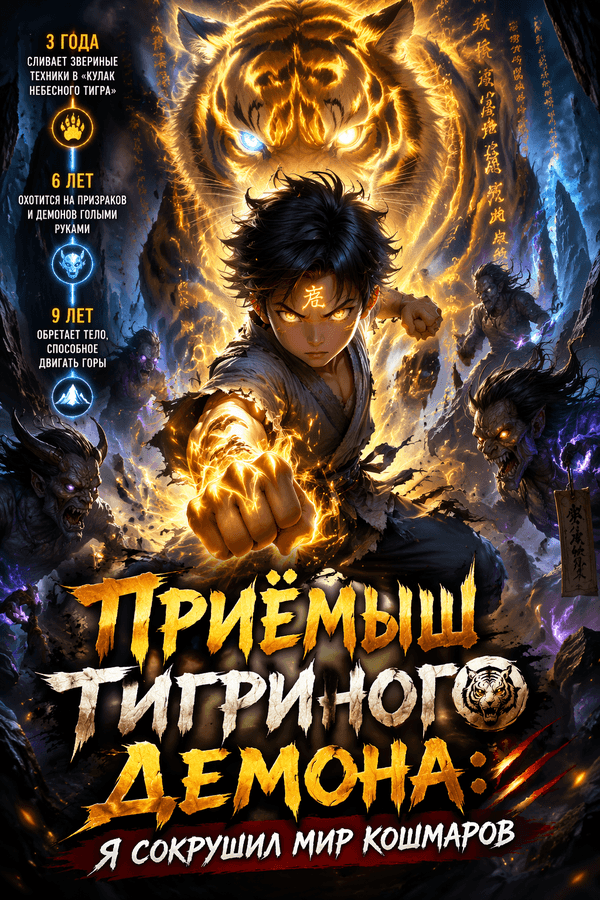 Приёмыш тигриного демона: Я сокрушил мир кошмаров