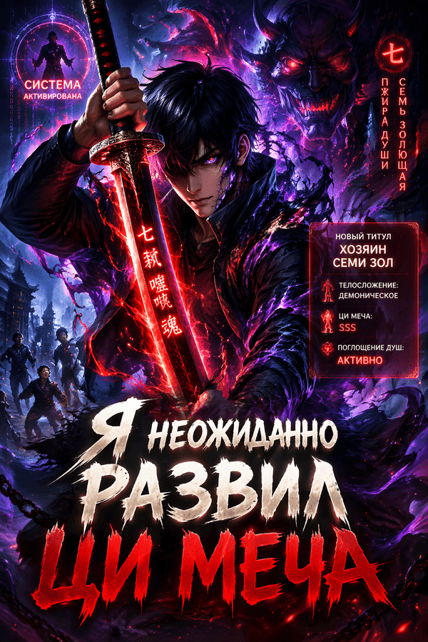 Я неожиданно развил ци меча