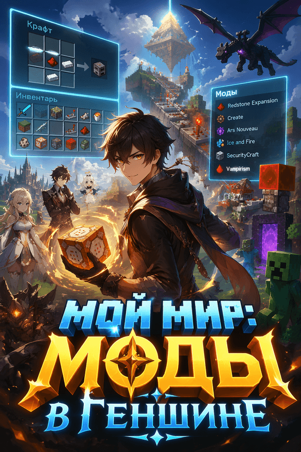 Мой мир: Моды в Геншине