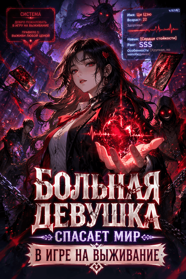 Больная девушка спасает мир в игре на выживание