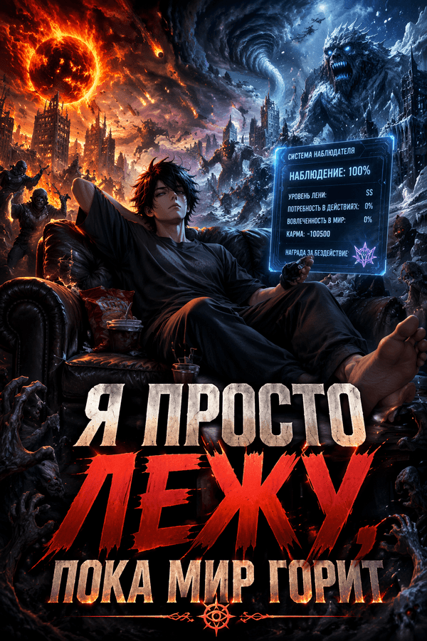 Я просто лежу, пока мир горит
