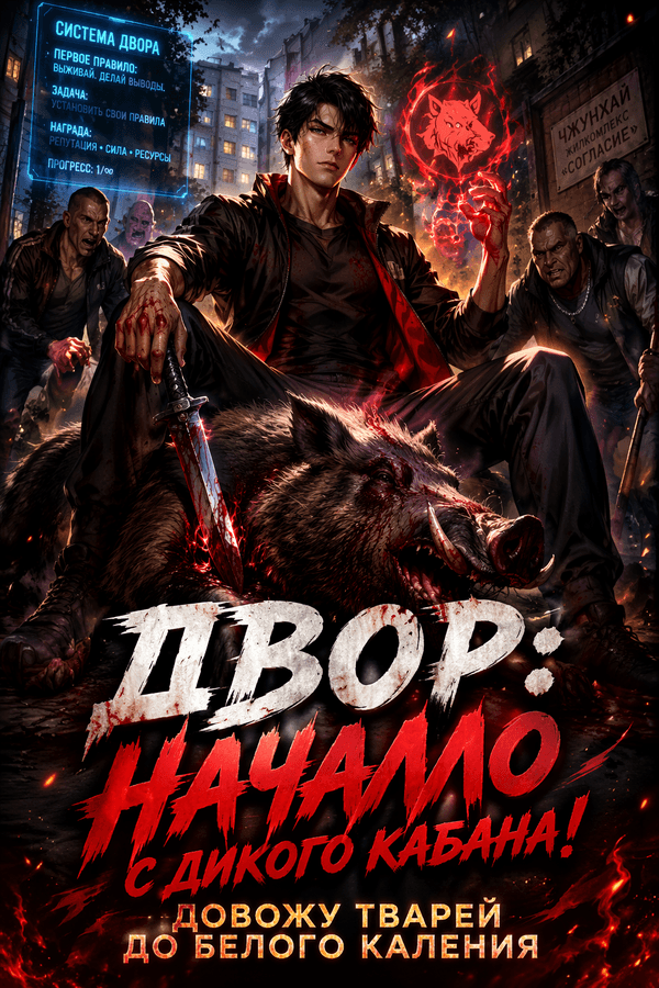Двор: Начало с дикого кабана! Довожу тварей до белого каления