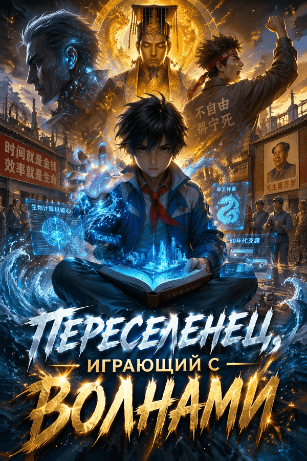 Переселенец, играющий с волнами