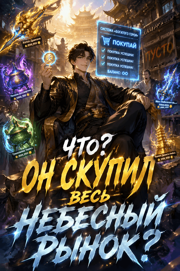 Что? Он скупил весь Небесный рынок?
