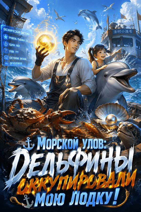 Морской улов: Дельфины оккупировали мою лодку!