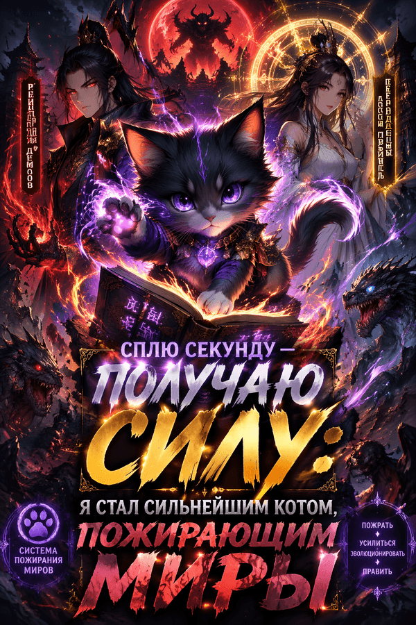 Сплю секунду — получаю силу: я стал сильнейшим котом, пожирающим миры