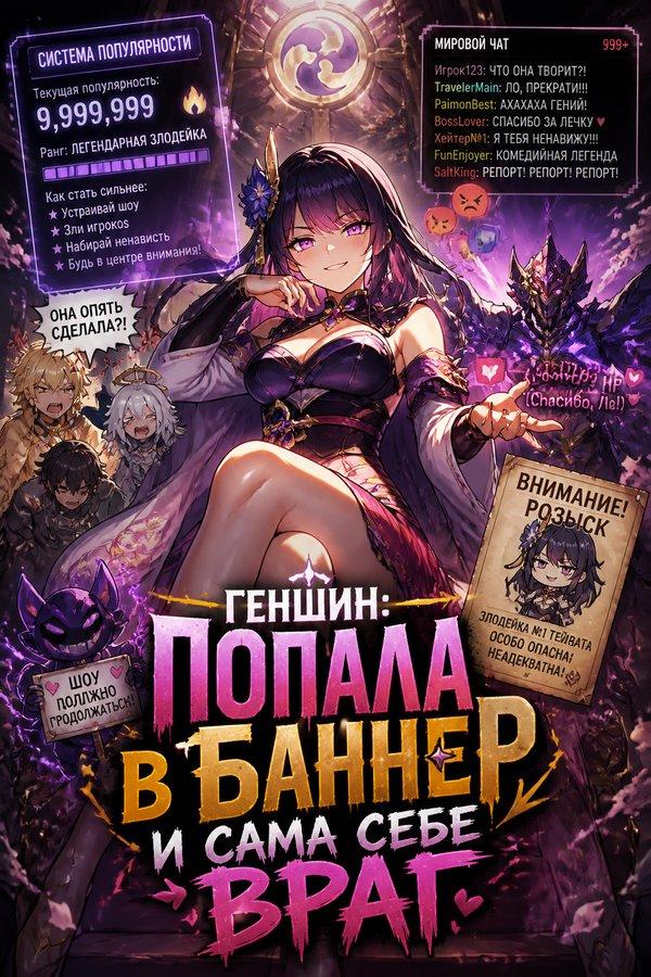 Геншин: Попала в баннер и сама себе враг
