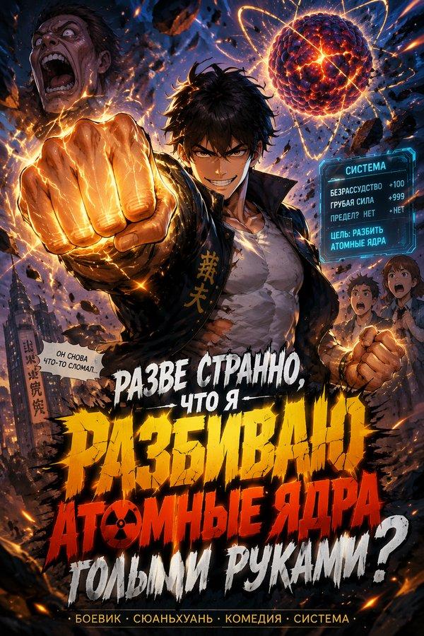 Разве странно, что я разбиваю атомные ядра голыми руками?