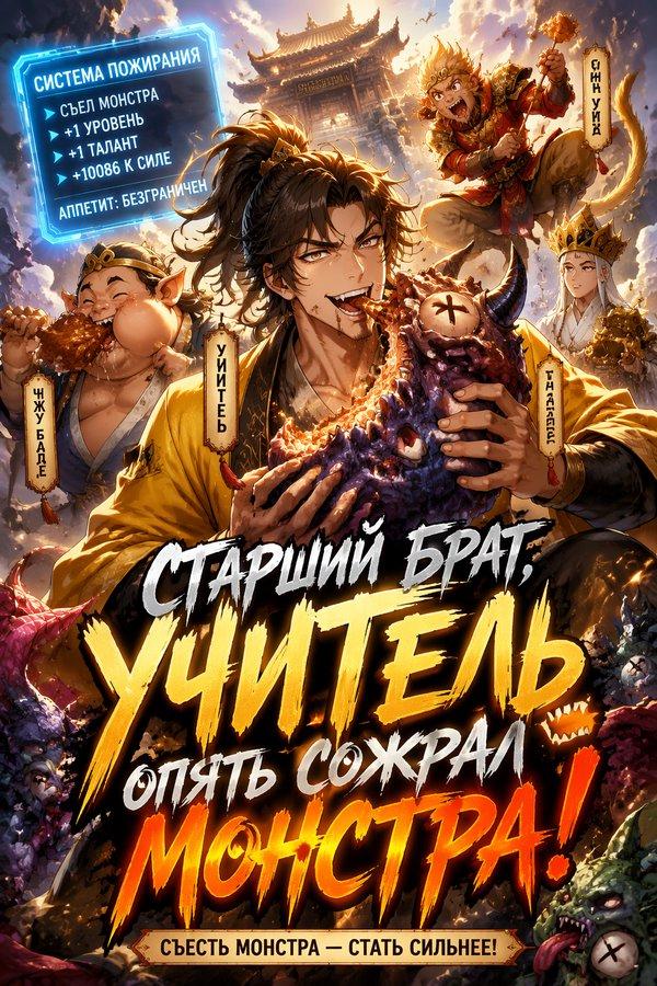 Старший брат, учитель опять сожрал монстра!