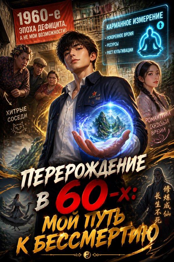 Перерождение в 60-х: мой путь к бессмертию