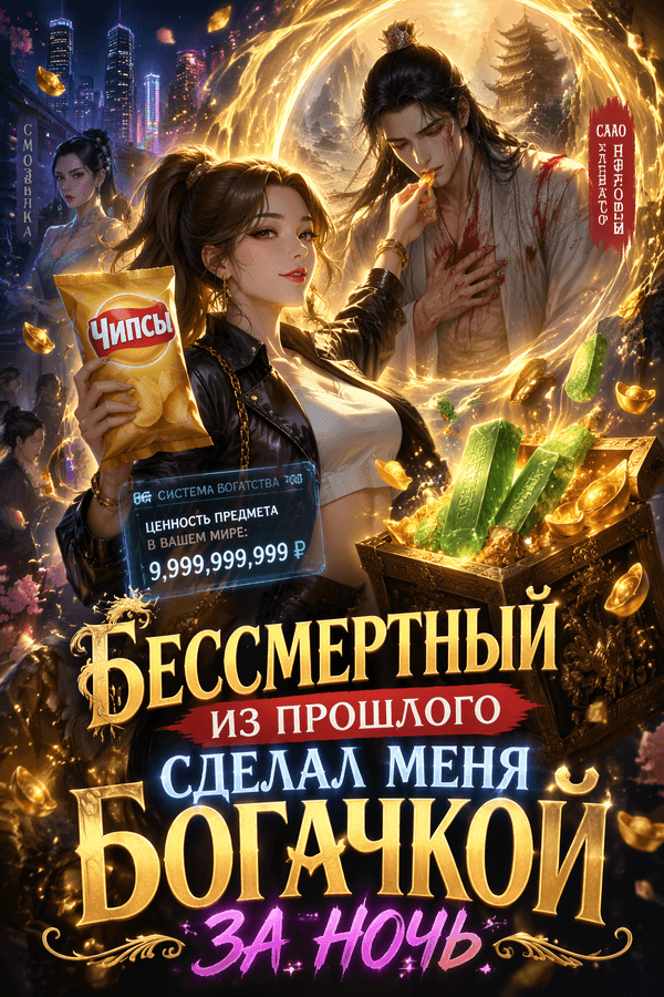 Бессмертный из прошлого сделал меня богачкой за ночь