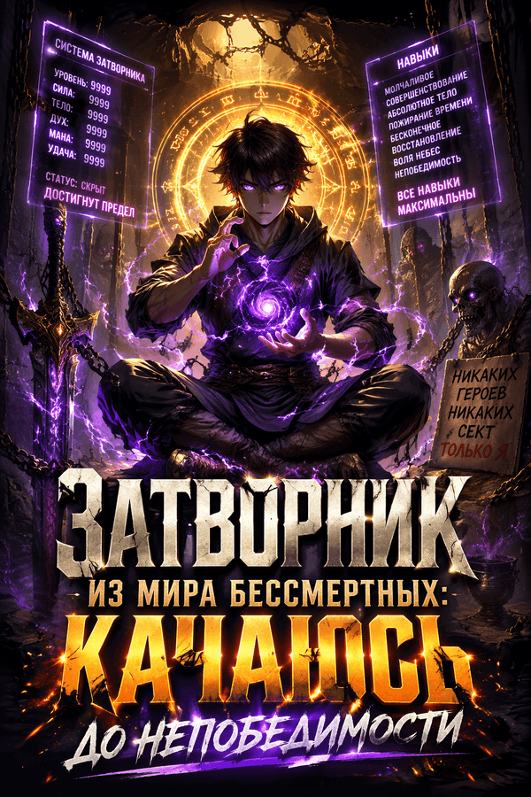 Затворник из мира бессмертных: качаюсь до непобедимости