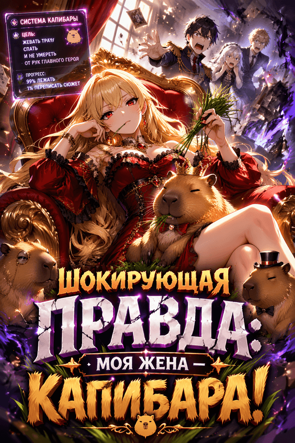 Шокирующая правда: моя жена — капибара!