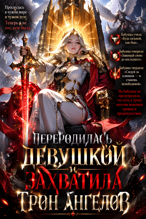 Переродилась девушкой и захватила трон ангелов