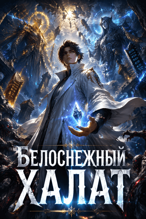 Белоснежный халат