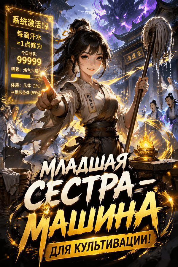 Младшая сестра — машина для культивации!