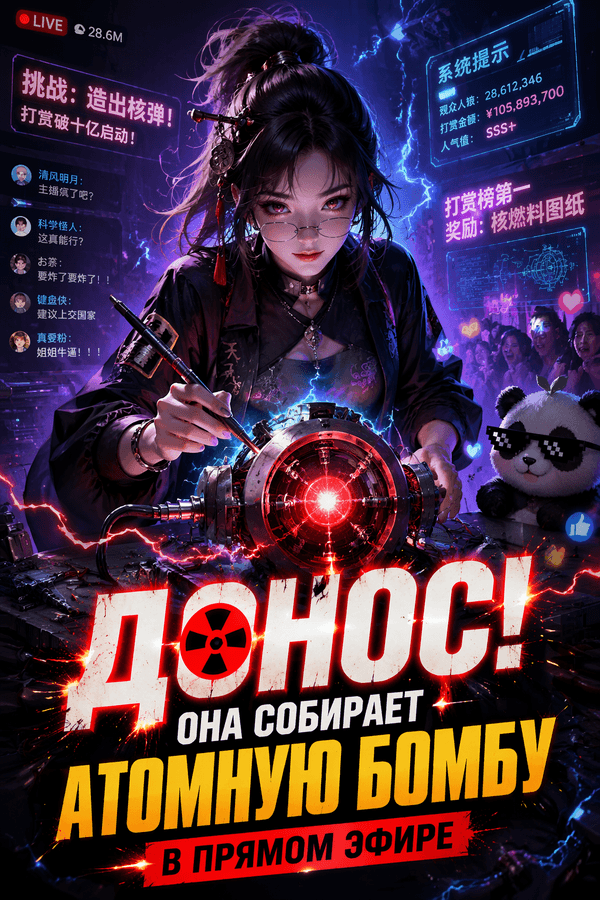 Донос! Она собирает атомную бомбу в прямом эфире