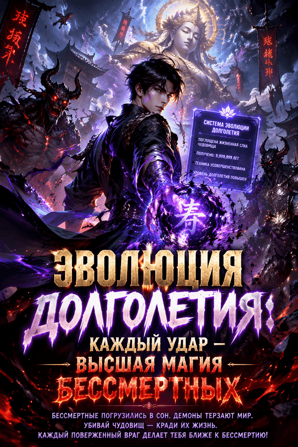 Эволюция долголетия: каждый удар — высшая магия бессмертных
