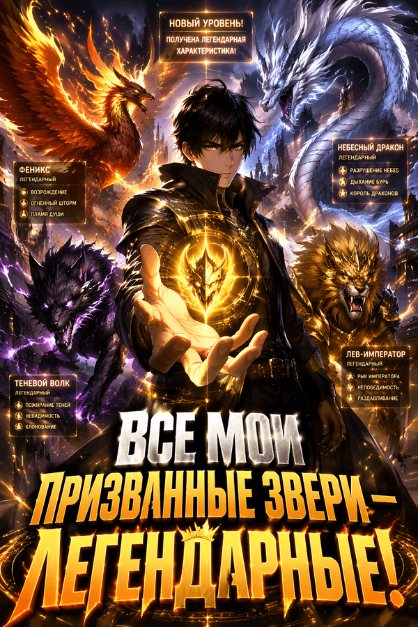 Все мои призванные звери — легендарные!