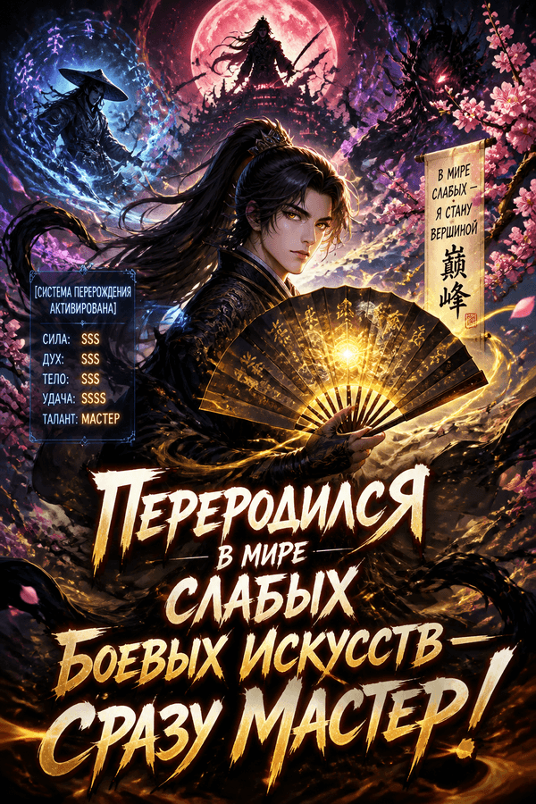 Переродился в мире слабых боевых искусств — сразу мастер!