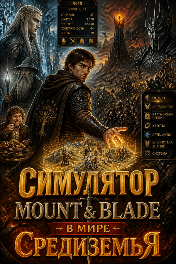 Симулятор Mount & Blade в мире Средиземья