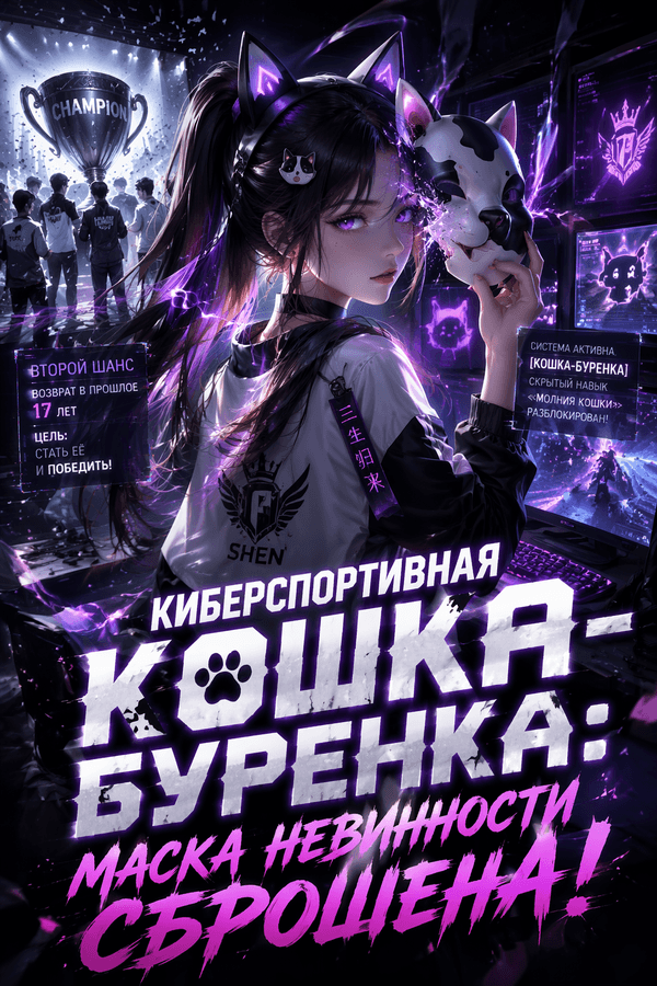 Киберспортивная кошка-буренка: маска невинности сброшена!
