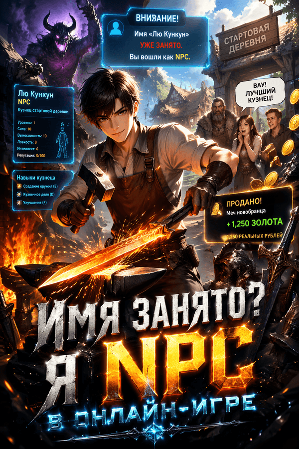 Имя занято? Я NPC в онлайн-игре