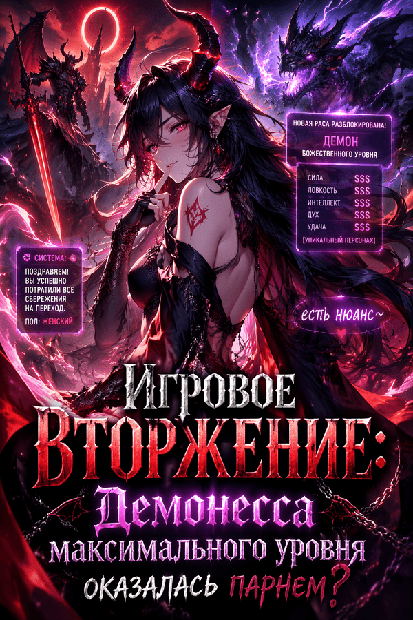 Игровое вторжение: Демонесса максимального уровня оказалась парнем?
