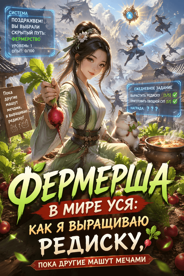 Фермерша в мире уся: как я выращиваю редиску, пока другие машут мечами