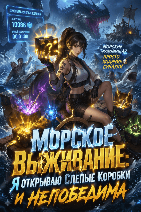 Морское выживание: Я открываю слепые коробки и непобедима