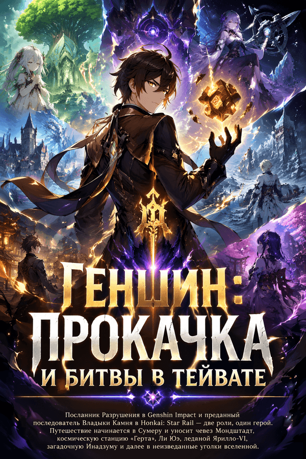 Геншин: Прокачка и битвы в Тейвате