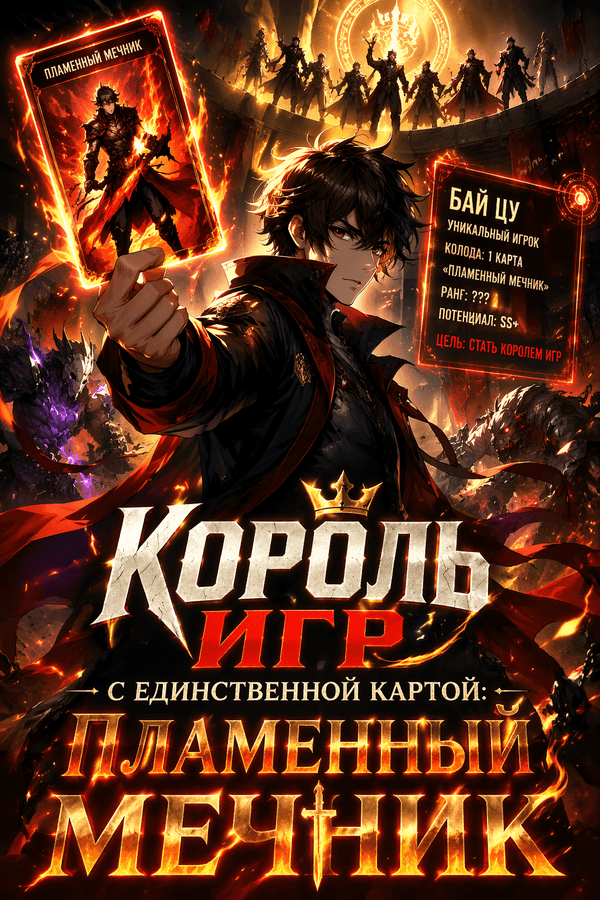 Король Игр с единственной картой: Пламенный мечник