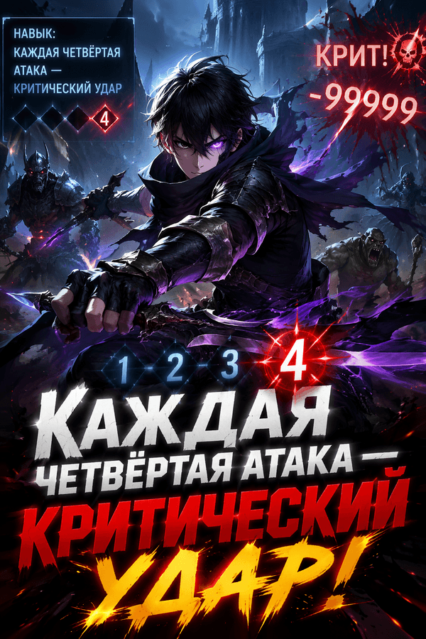 Каждая четвёртая атака — критический удар!