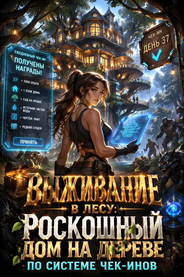 Выживание в лесу: Роскошный дом на дереве по системе чек-инов