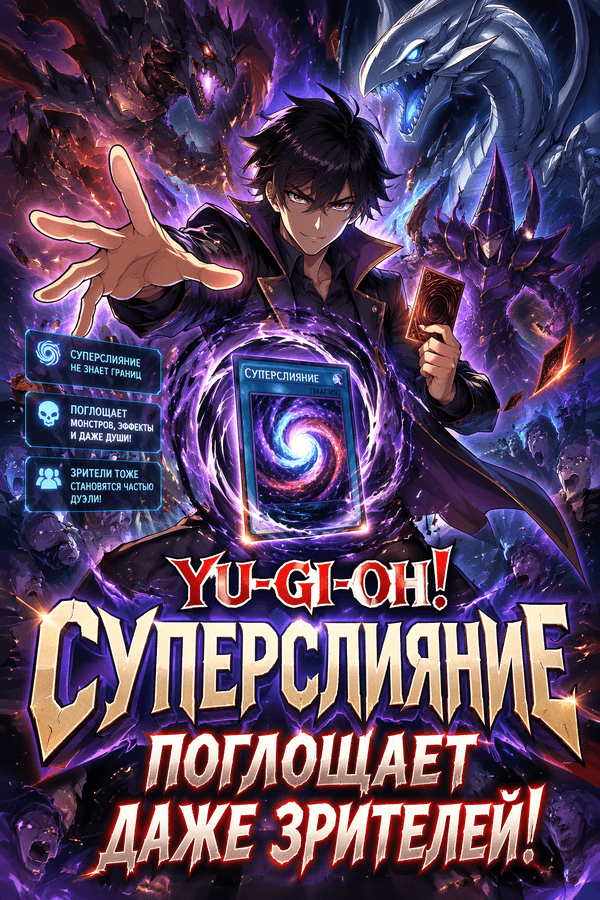 Yu-Gi-Oh!: Суперслияние поглощает даже зрителей!